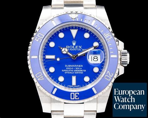 white gold rolex 116619lb|smurf rolex price.